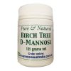 Pure Birch Tree D-Mannose 125g (Bottle)